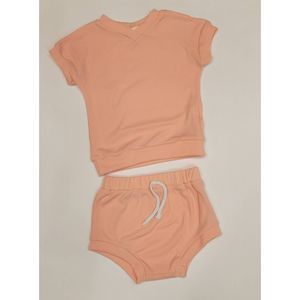Baby / Toddler Solid Pink Two Piece Set Size 12-18 Months